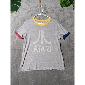 🍑Vintage Atari BY JUNKFOOD Women Tee Multicolor LARGE(12-14)
